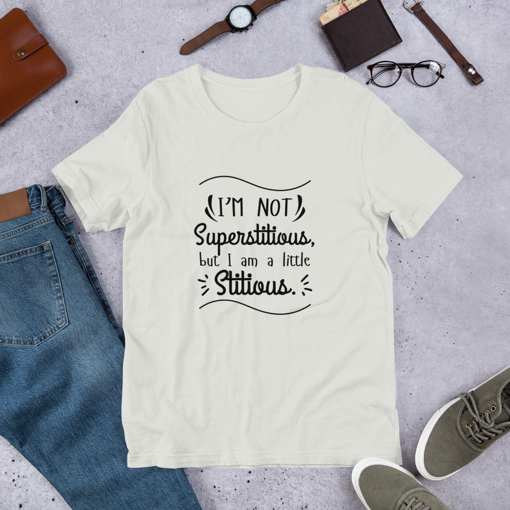 Superstitious Unisex t-shirt