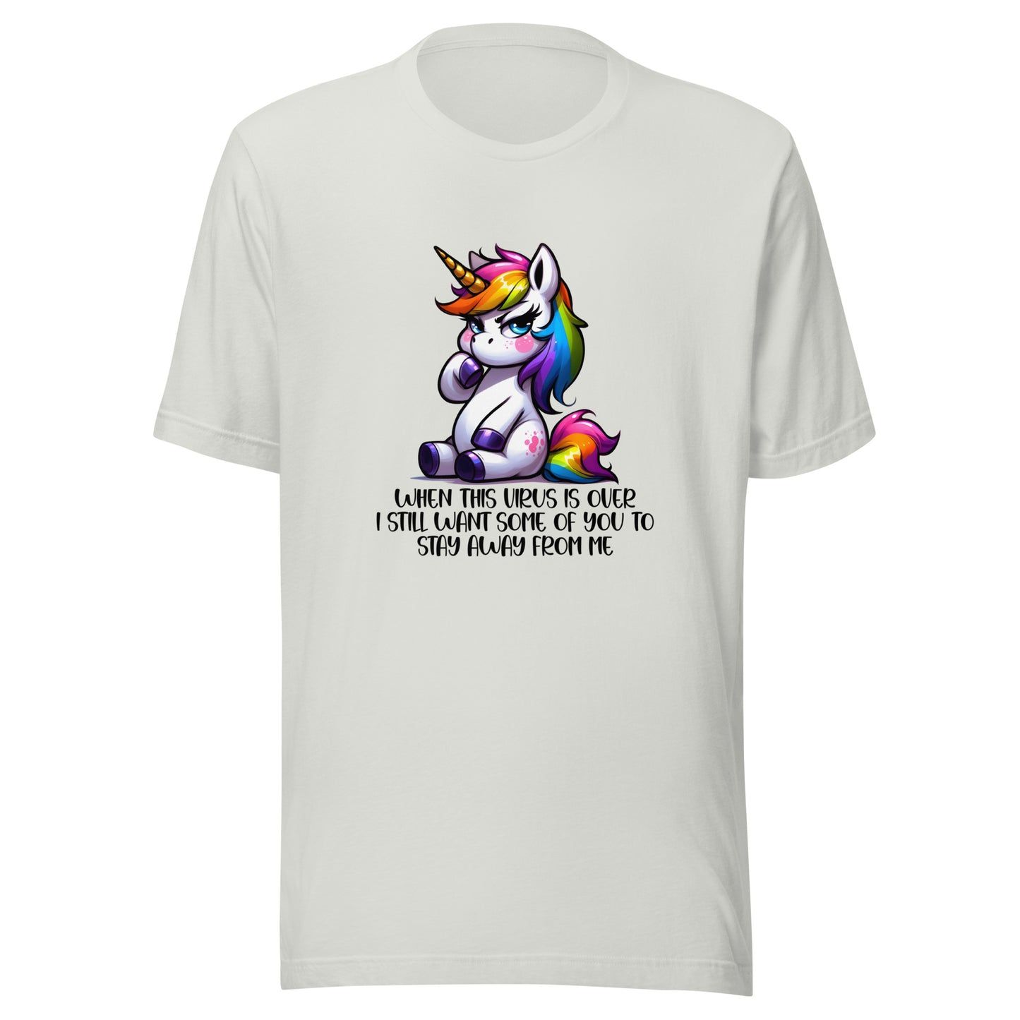 When this virus is over Unisex t-shirt