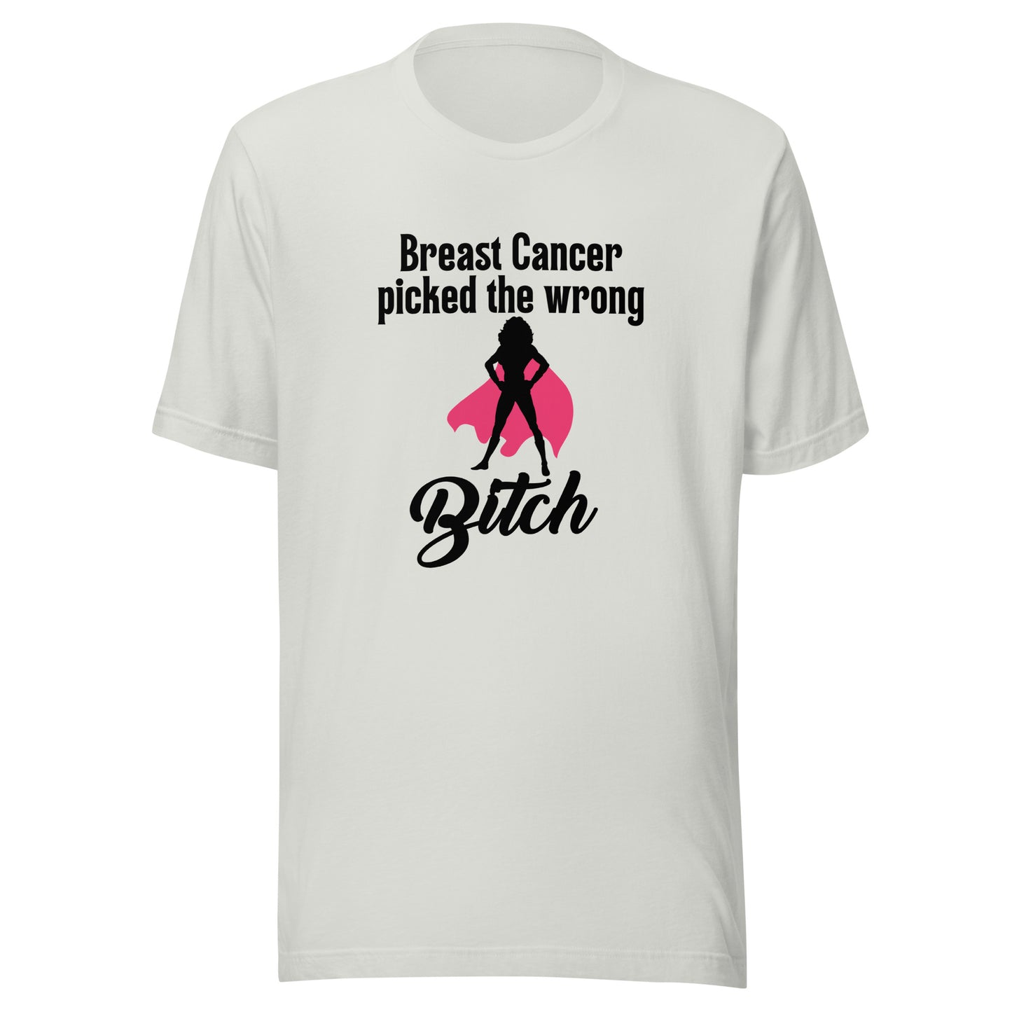 Breast cancer picked Unisex t-shirt