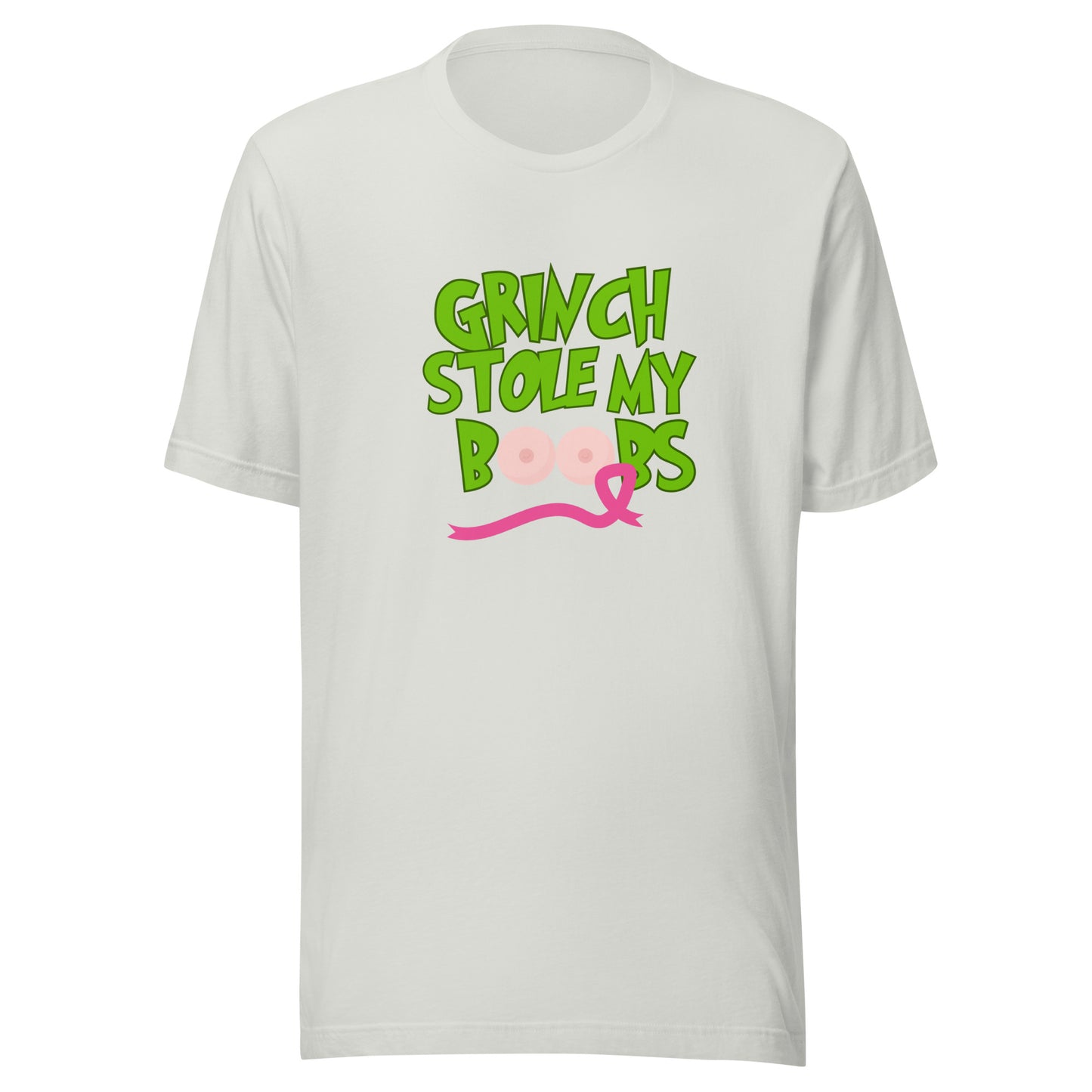 Grinch stole my boobs Unisex t-shirt