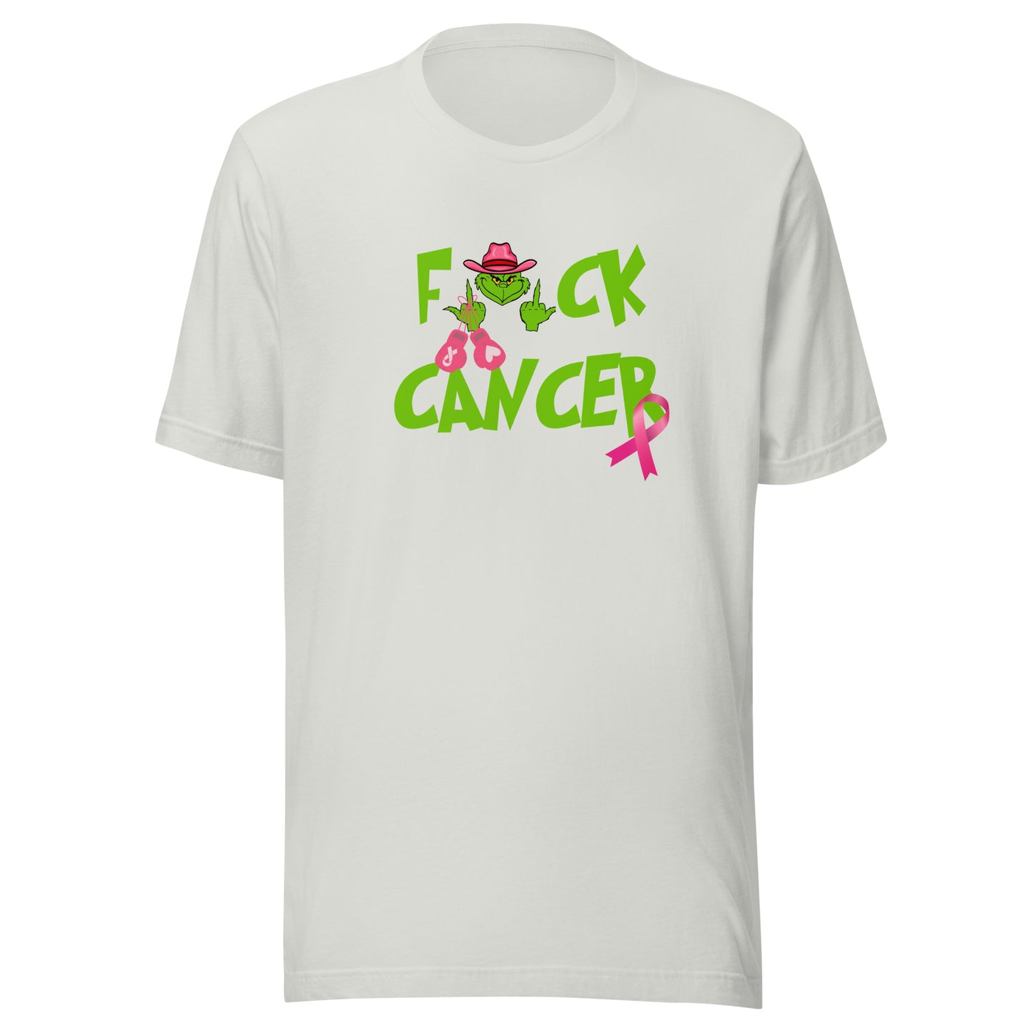 F*ck cancer grinch Unisex t-shirt