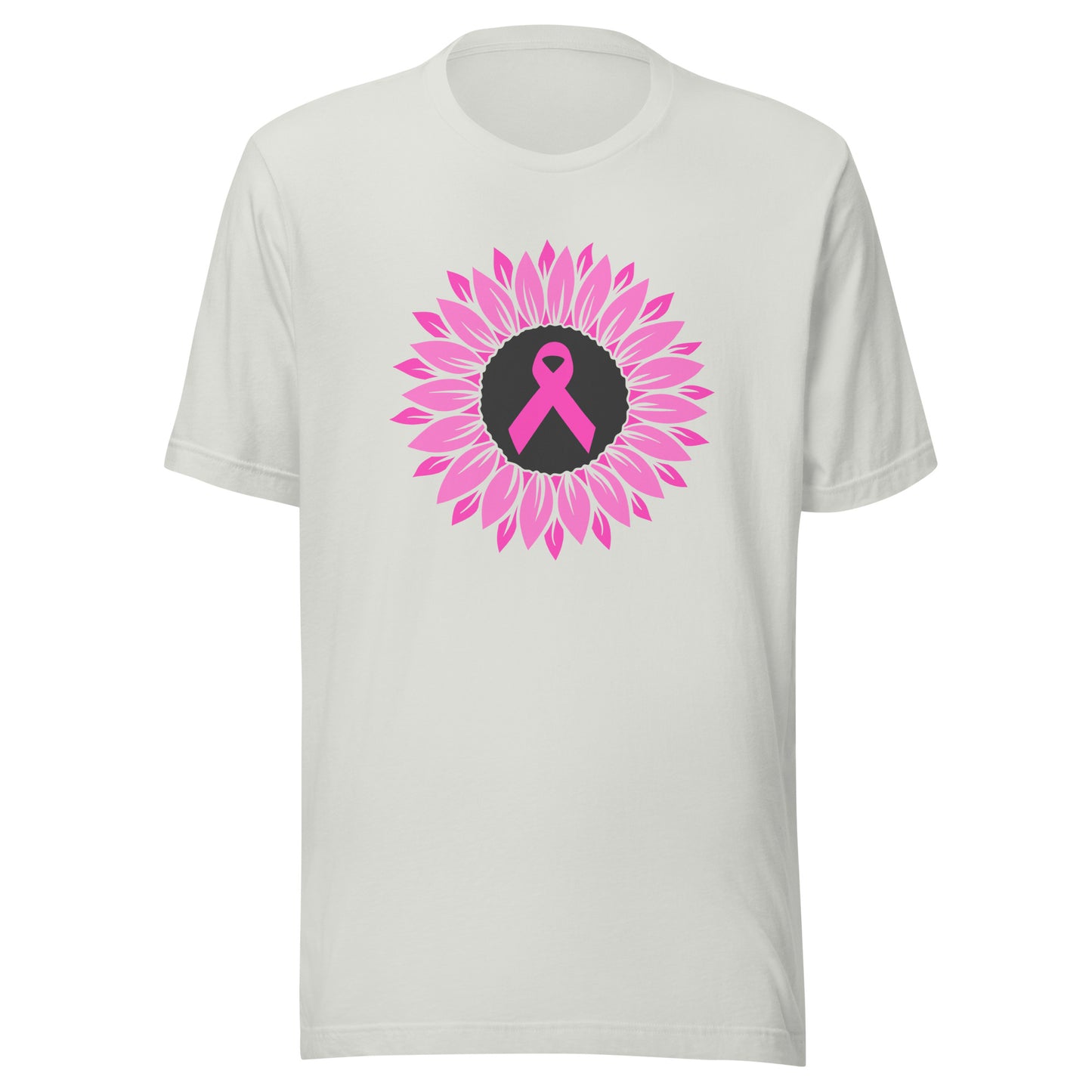 Sunflower ribbon Unisex t-shirt