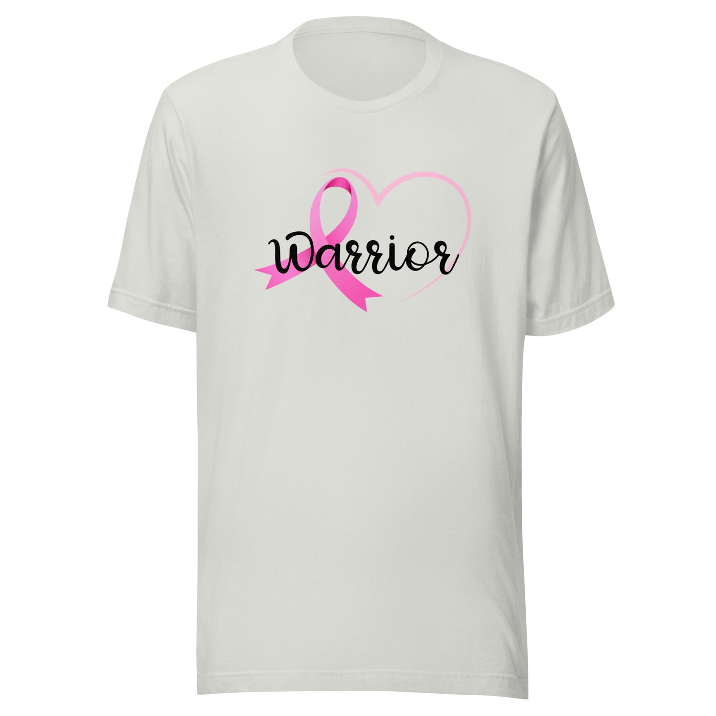 Warrior heart ribbon Unisex t-shirt