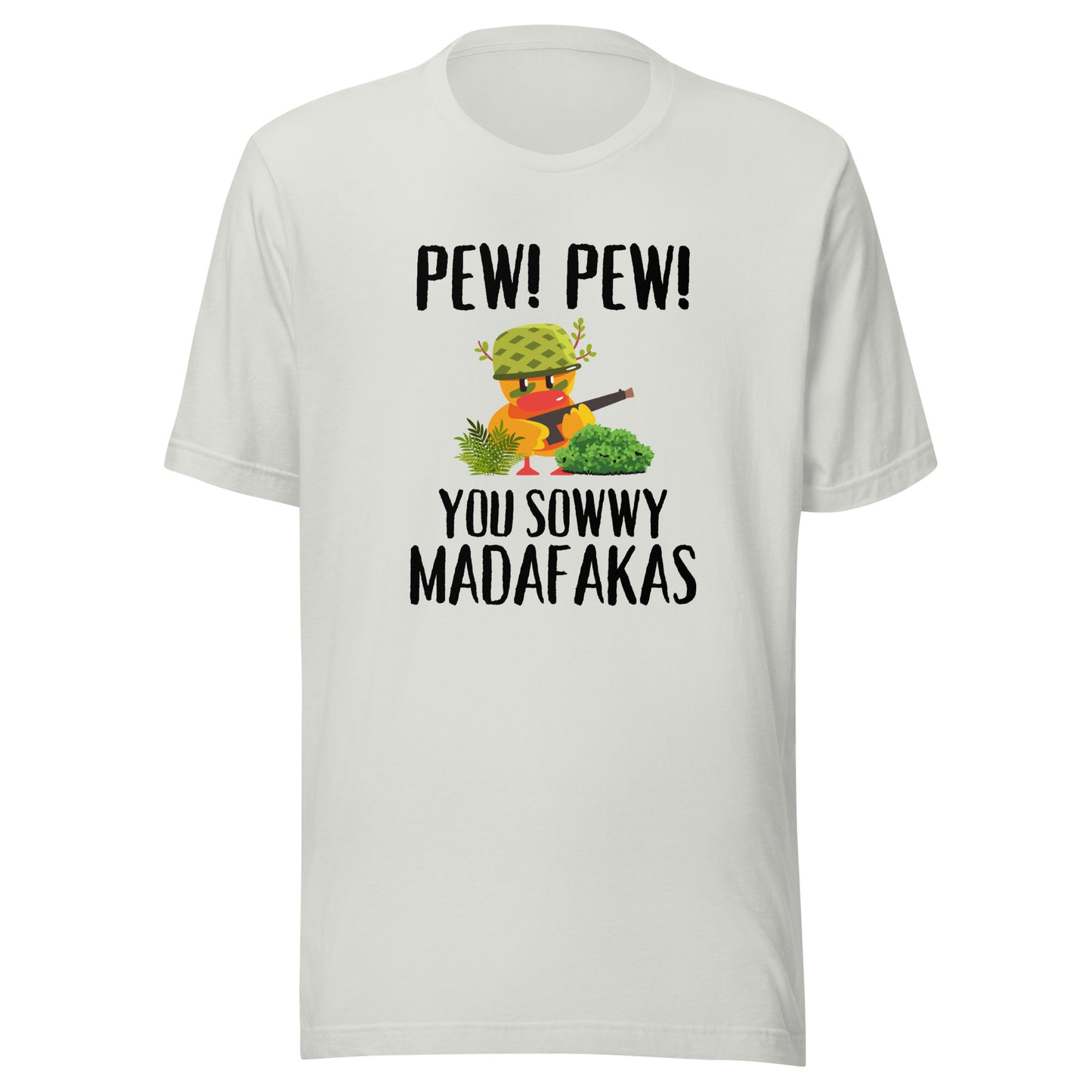 Pew pew Unisex t-shirt