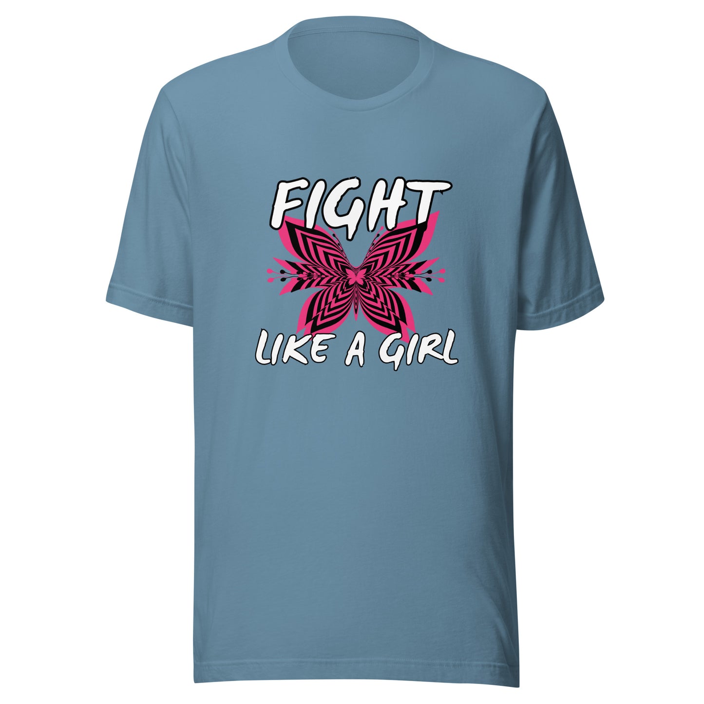 Fight like a girl Unisex t-shirt