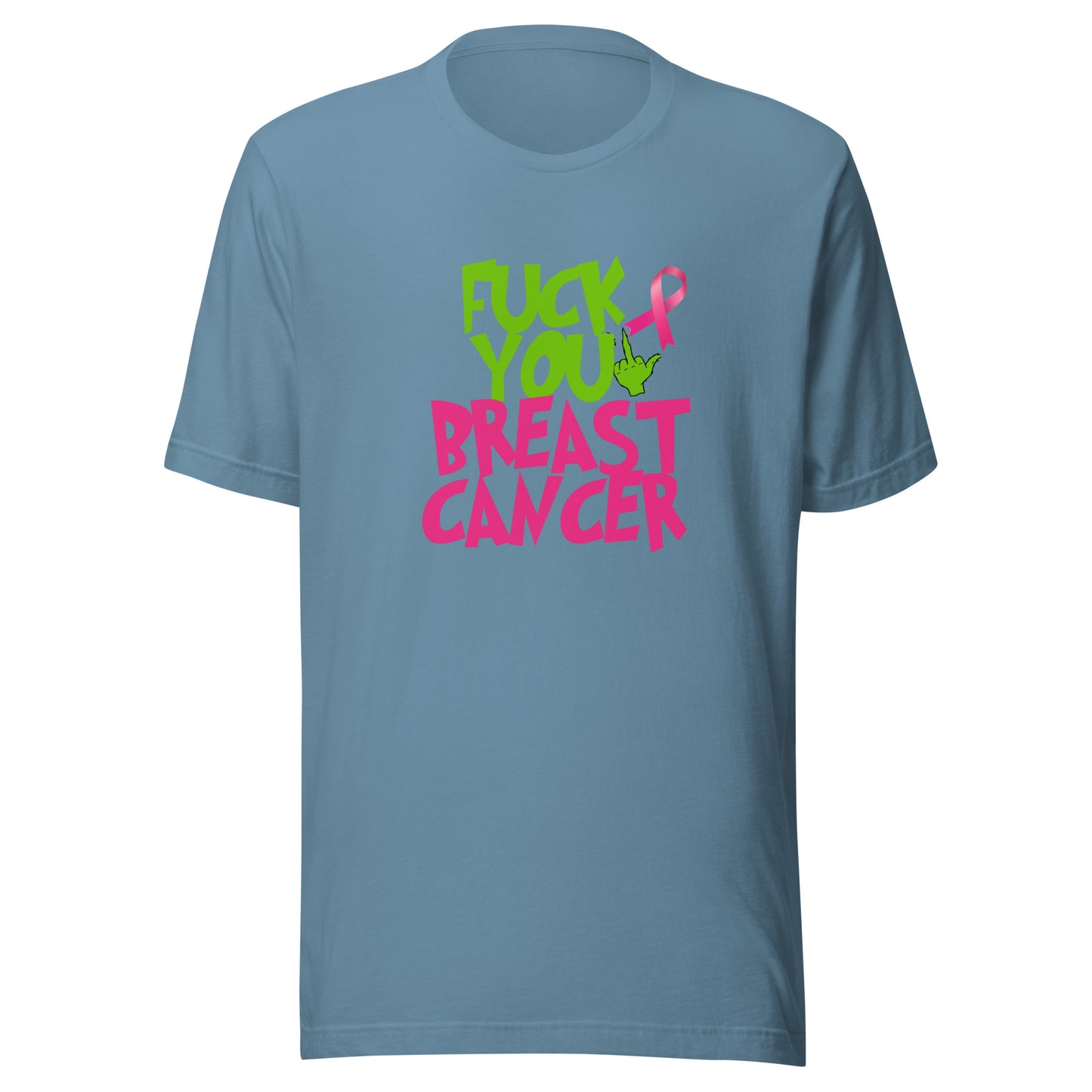 Grinch fu breast cancer Unisex t-shirt