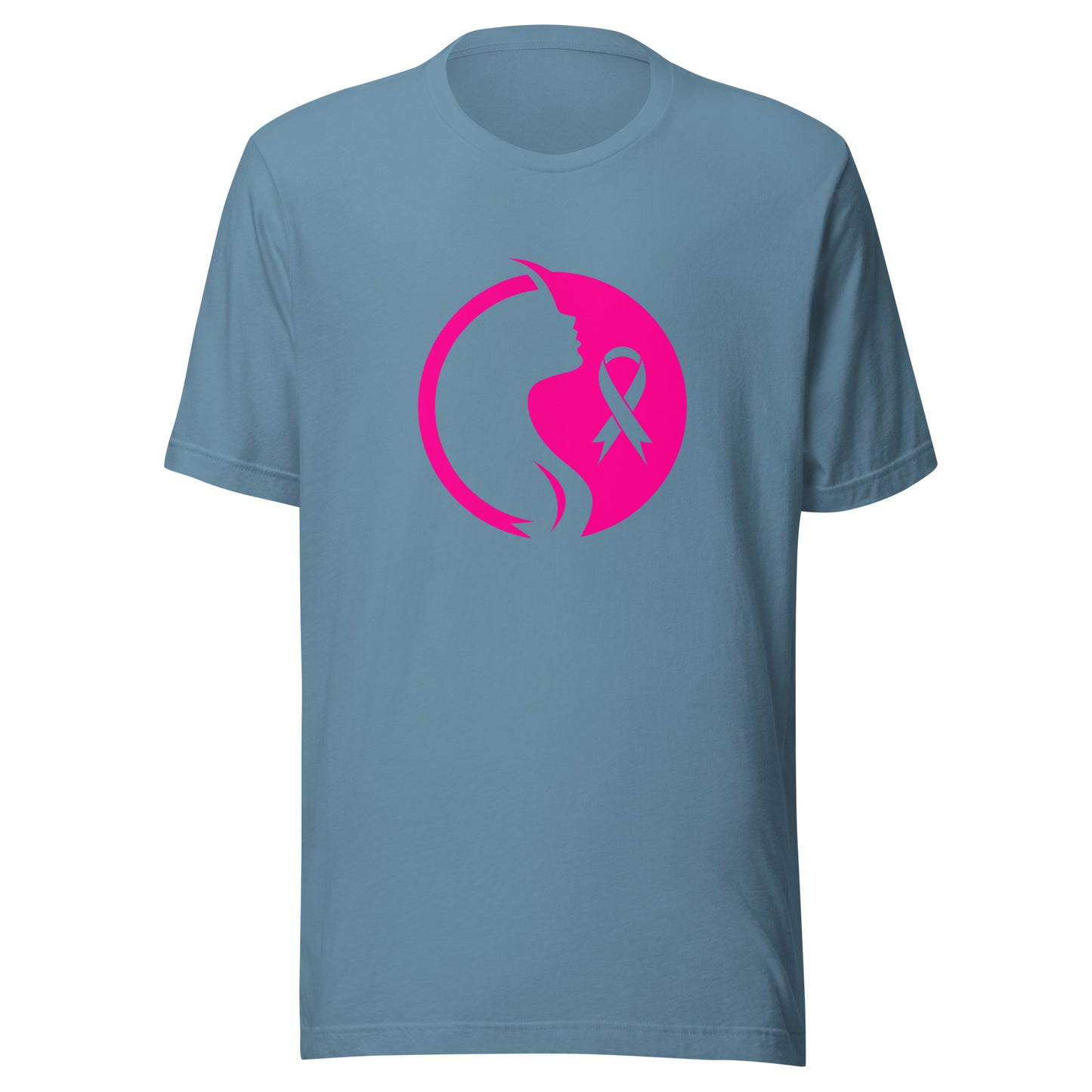 Breast cancer silhouette Unisex t-shirt