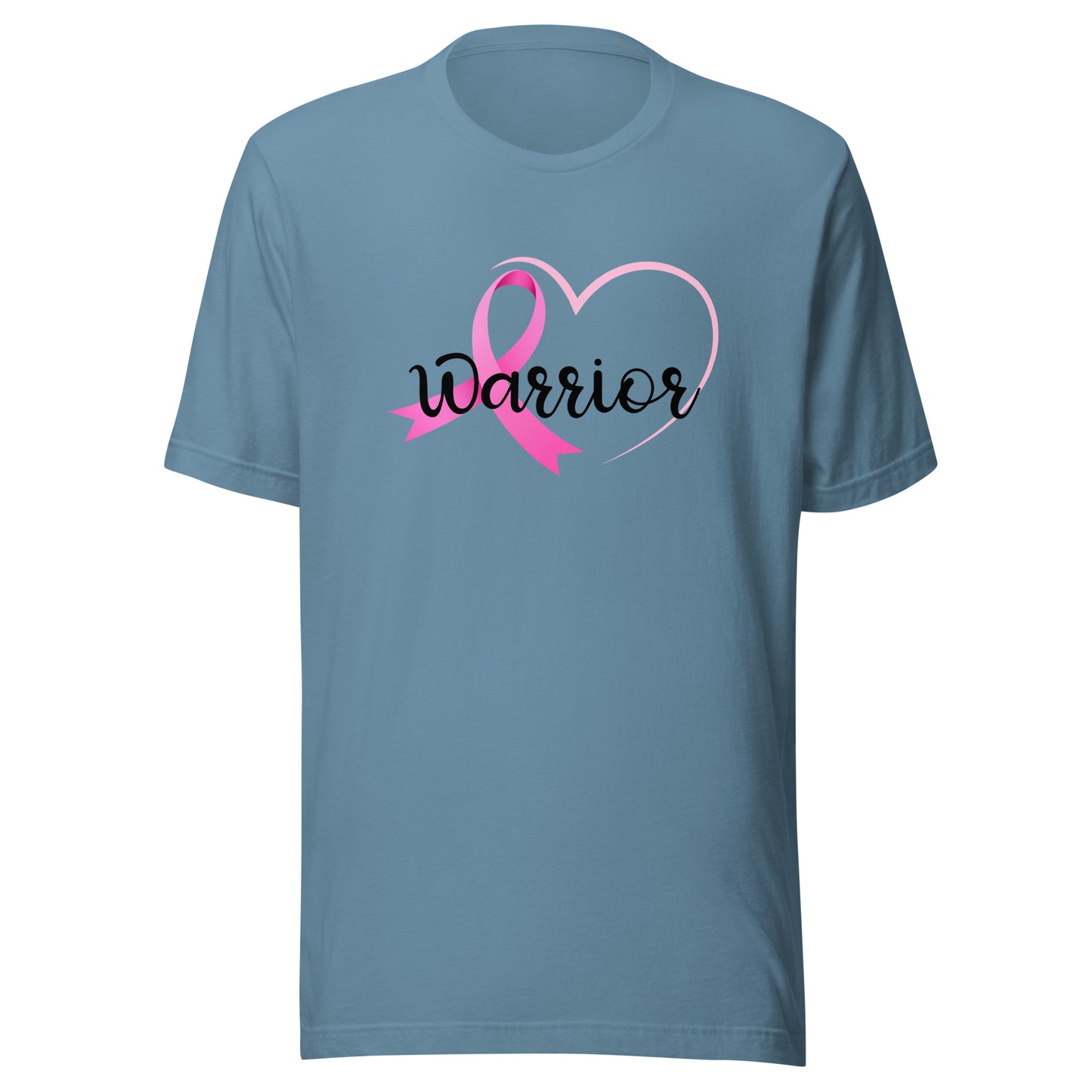 Warrior heart ribbon Unisex t-shirt