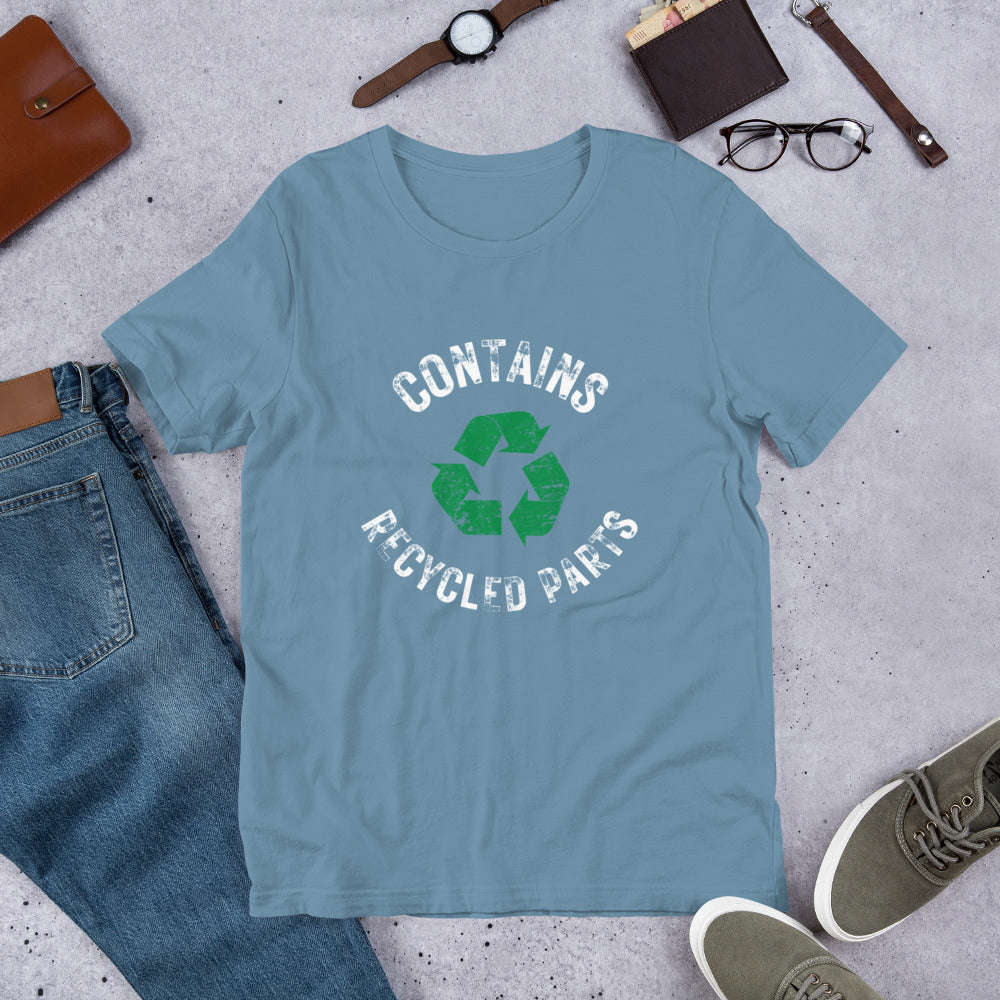 Contains recycled parts Unisex t-shirt