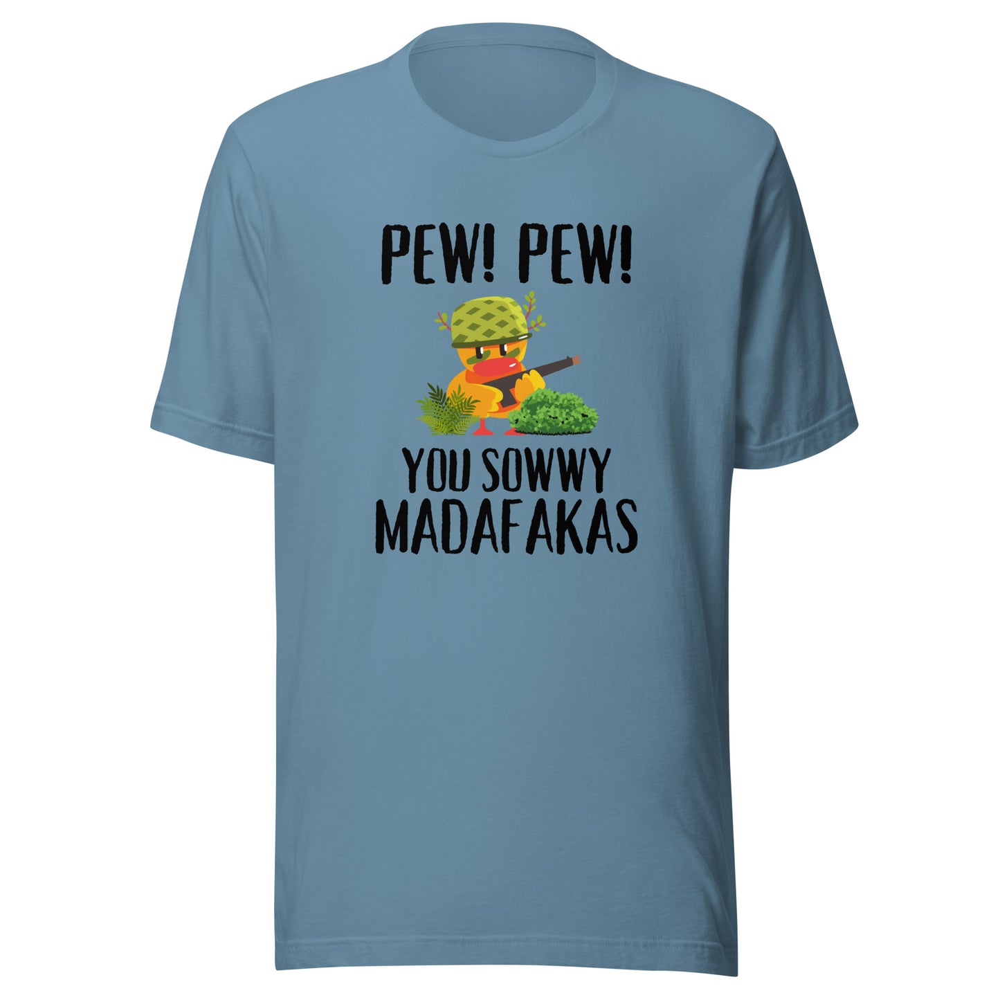 Pew pew Unisex t-shirt