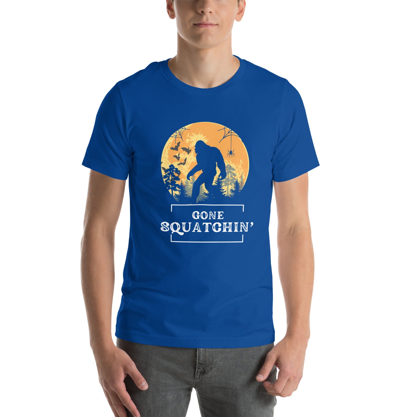 Gone squatchin Unisex t-shirt