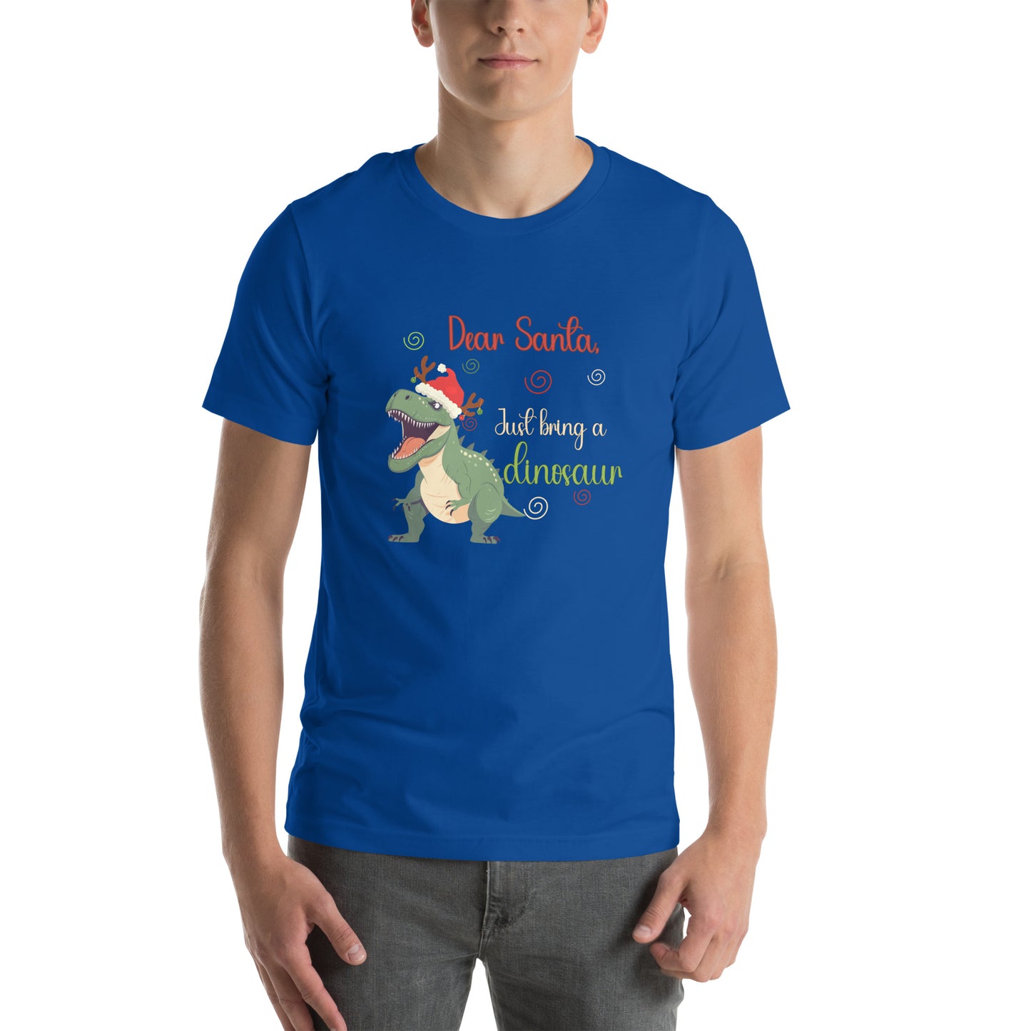 Bring a dinosaur Unisex t-shirt