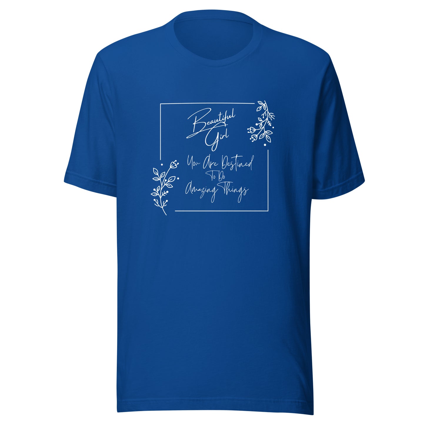 Beautiful girl Unisex t-shirt