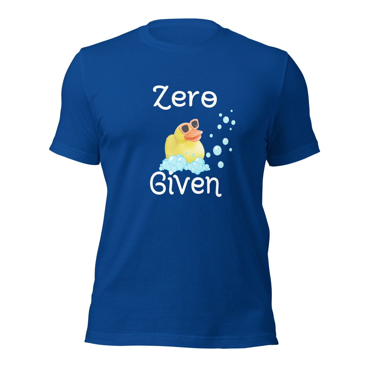 Zero ducks given Unisex t-shirt