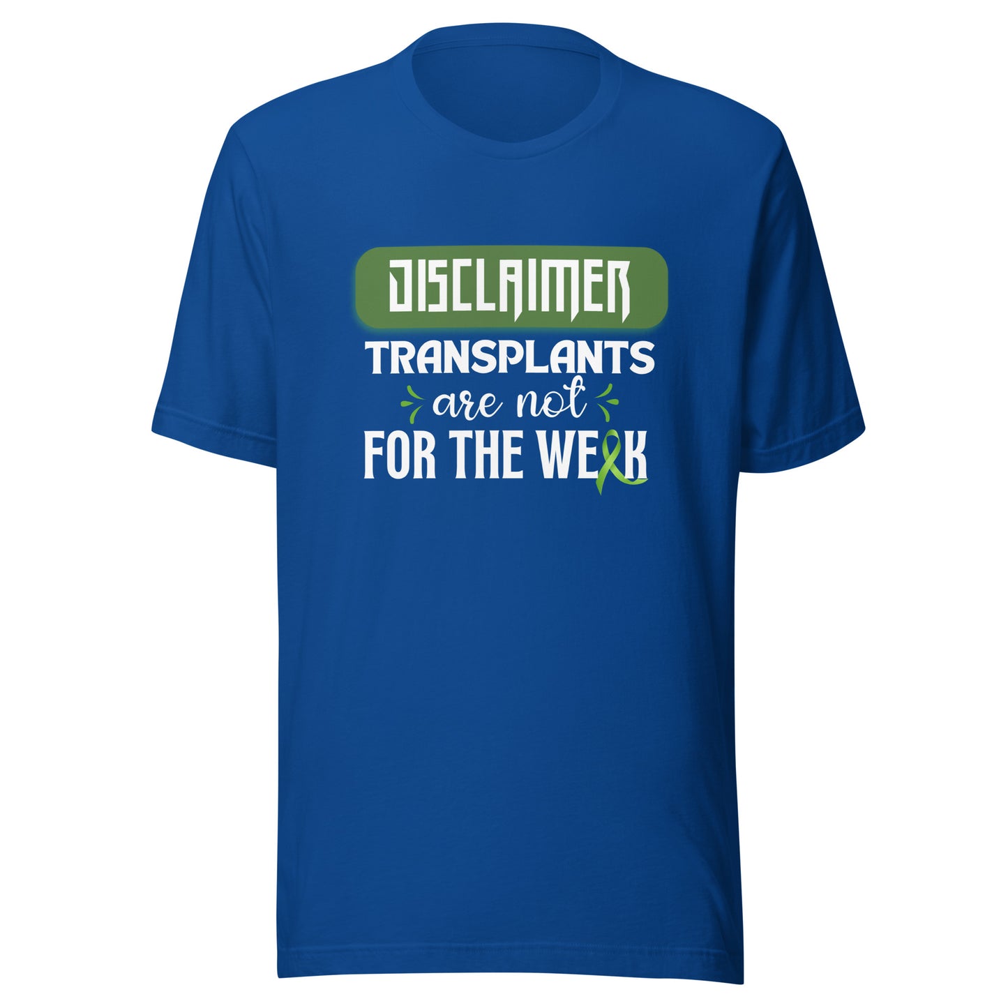 Disclaimer Unisex t-shirt