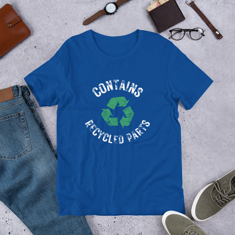 Contains recycled parts Unisex t-shirt