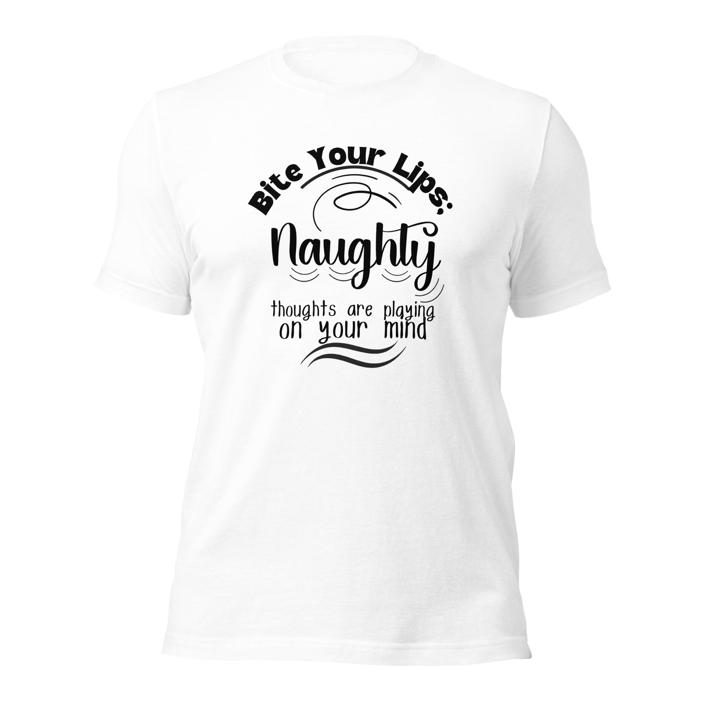 Naughty thoughts Unisex t-shirt