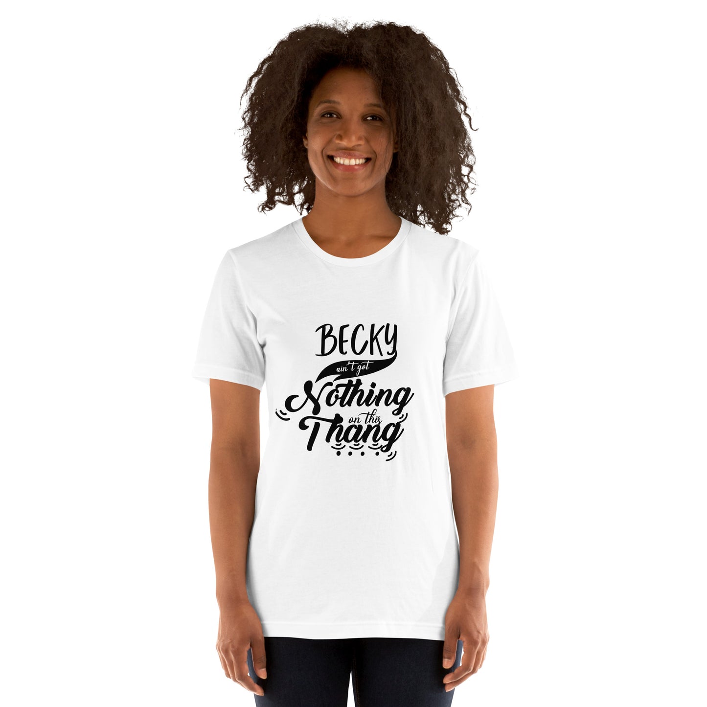 Becky Unisex t-shirt