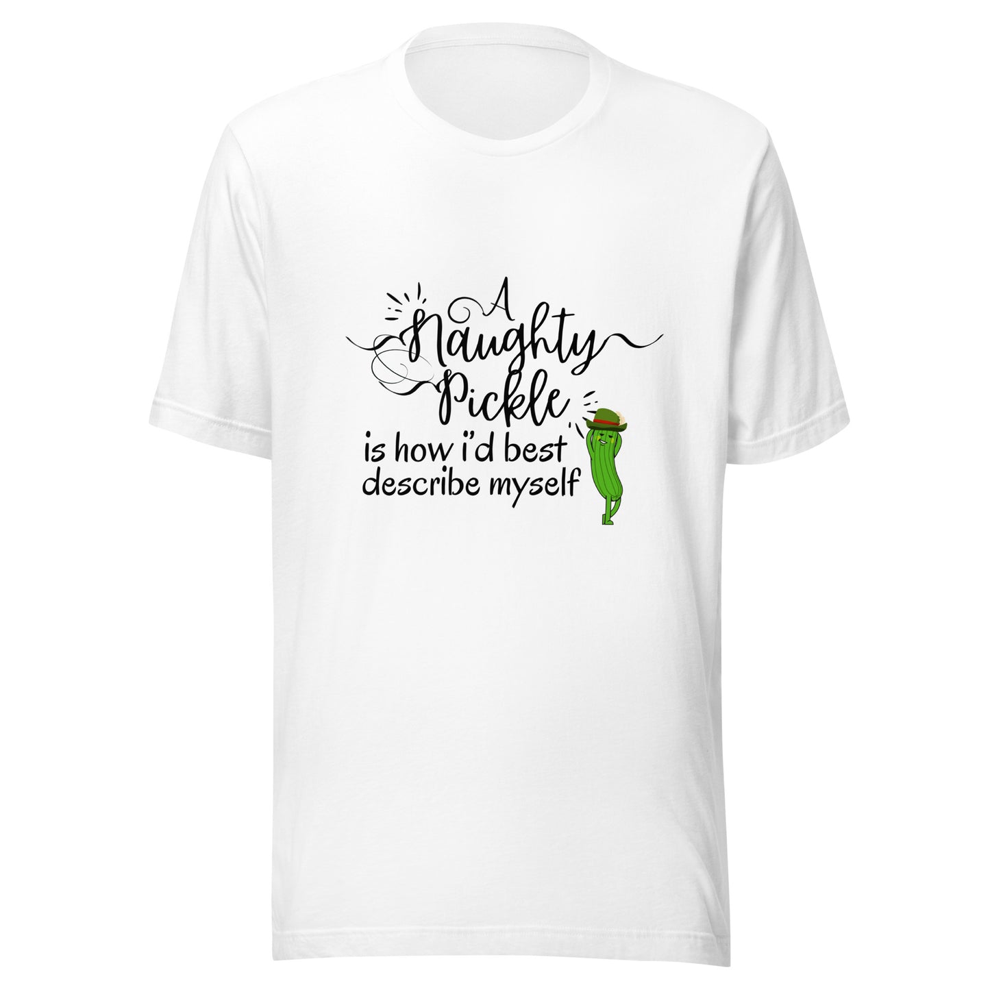 Naughty pickle Unisex t-shirt