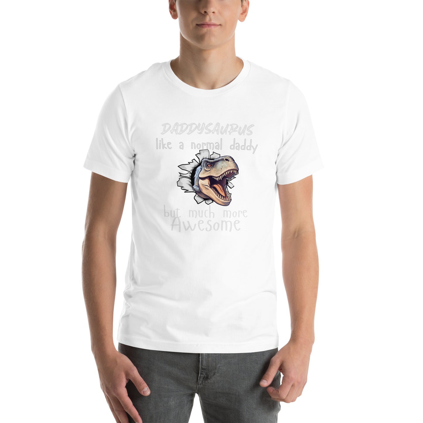 Daddysaurus Unisex t-shirt