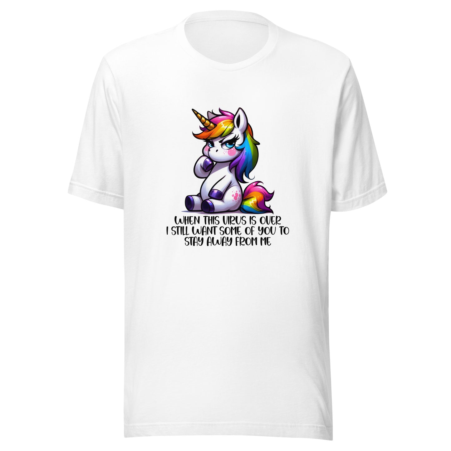 When this virus is over Unisex t-shirt