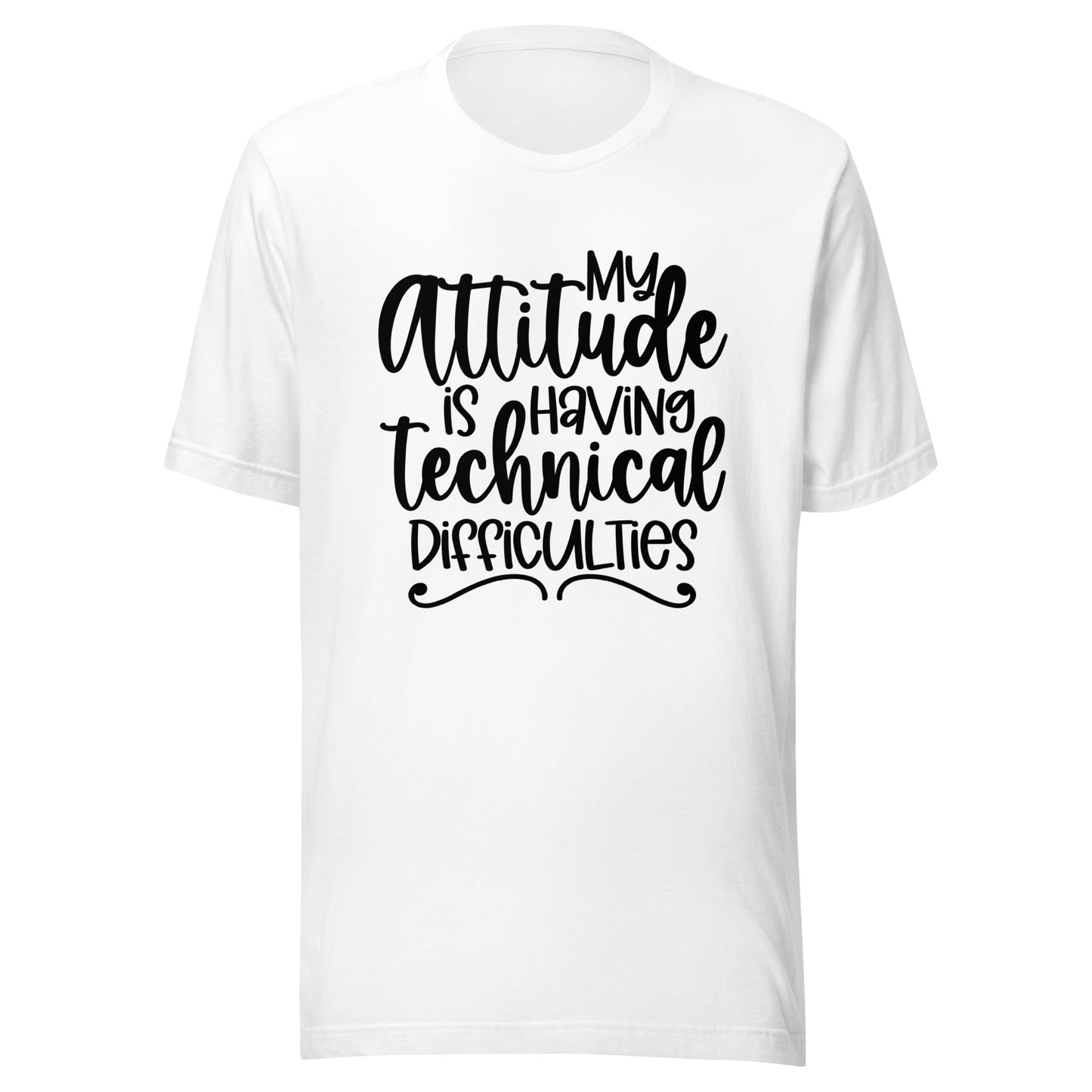 My attitude Unisex t-shirt