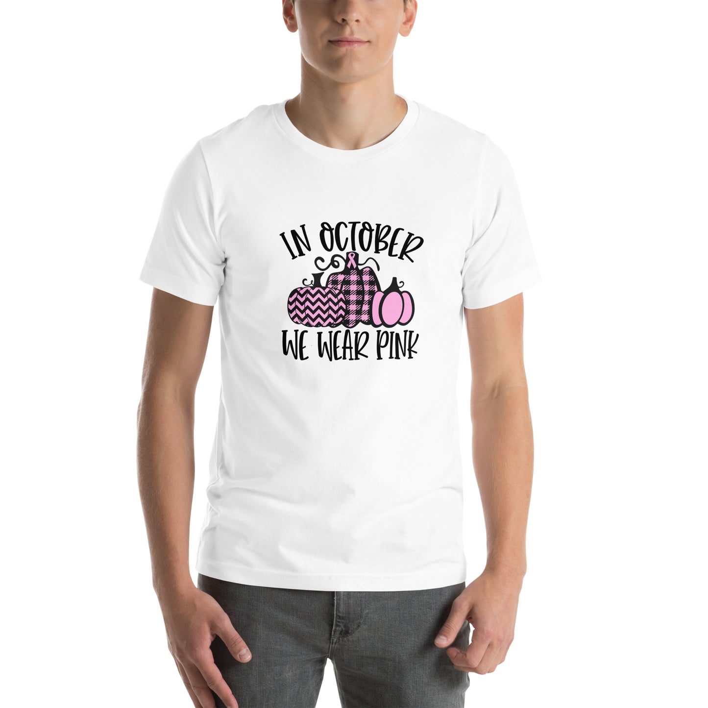 In October Unisex t-shirt