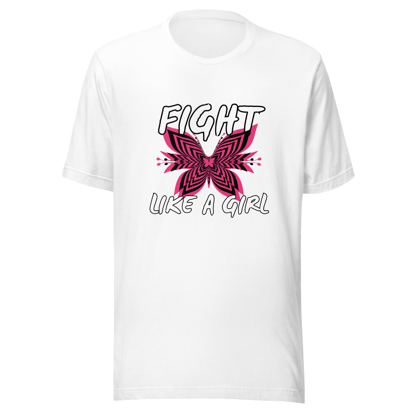 Fight like a girl Unisex t-shirt