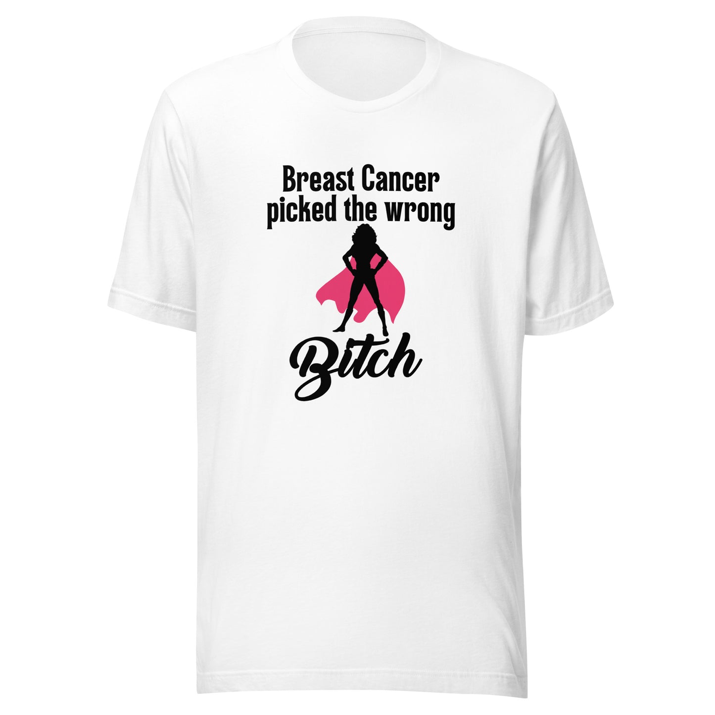 Breast cancer picked Unisex t-shirt