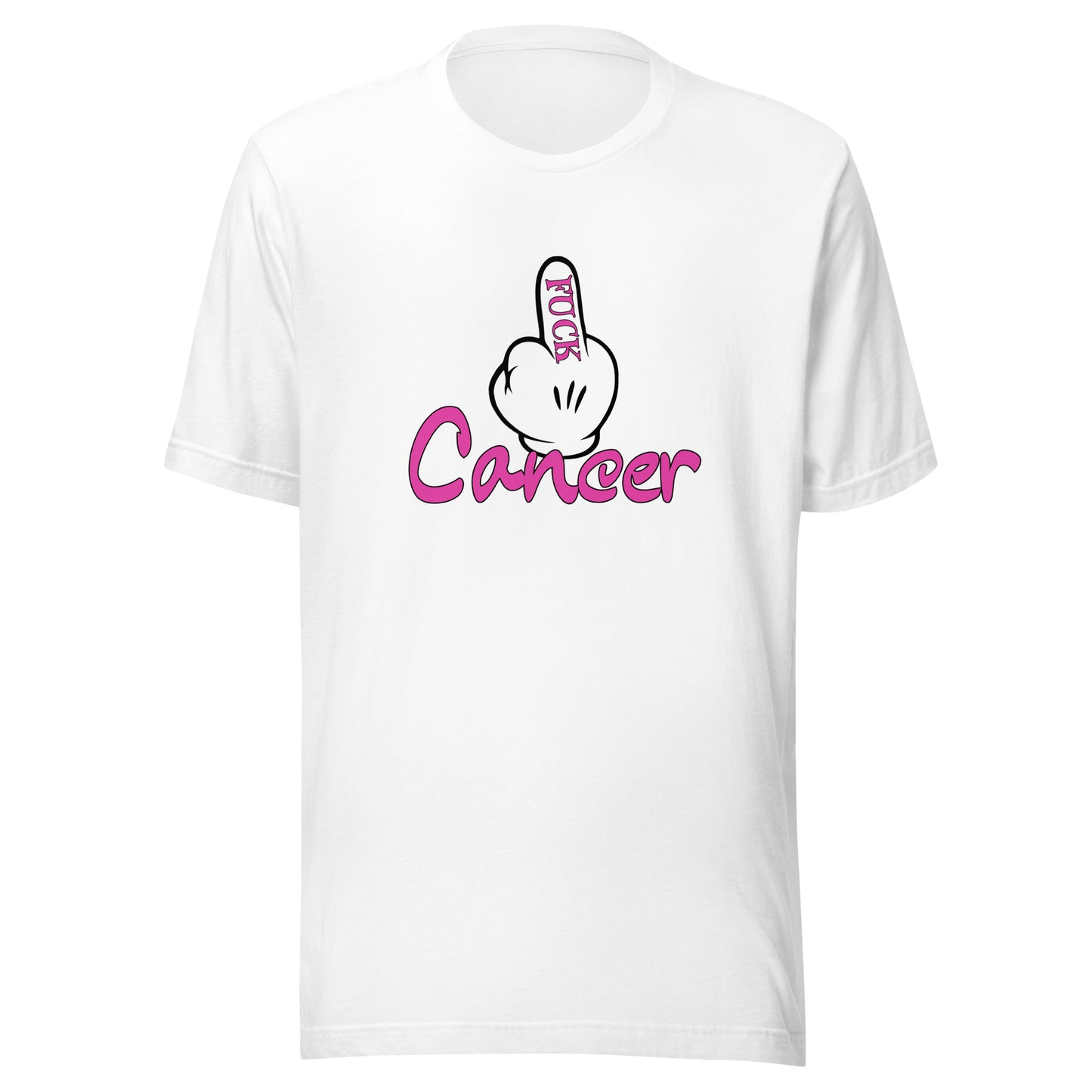 Fuck cancer Unisex t-shirt