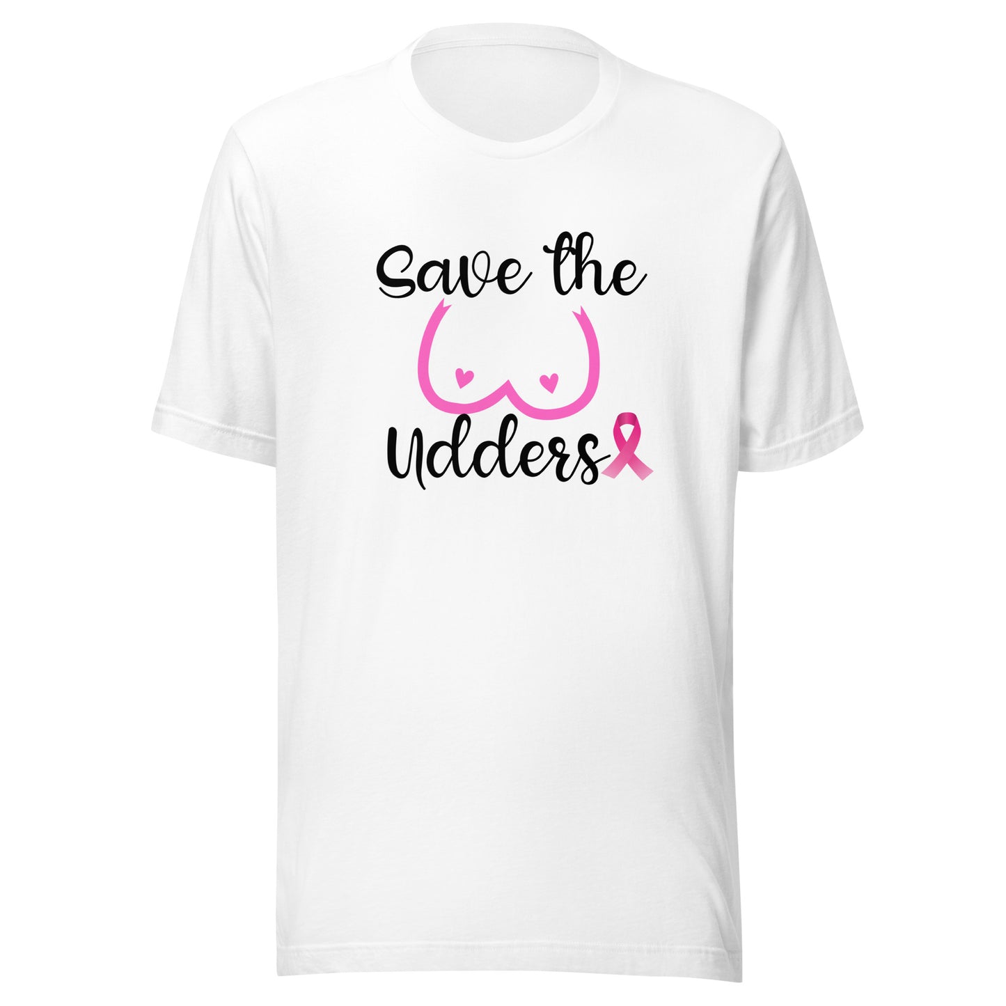 Save the udders Unisex t-shirt