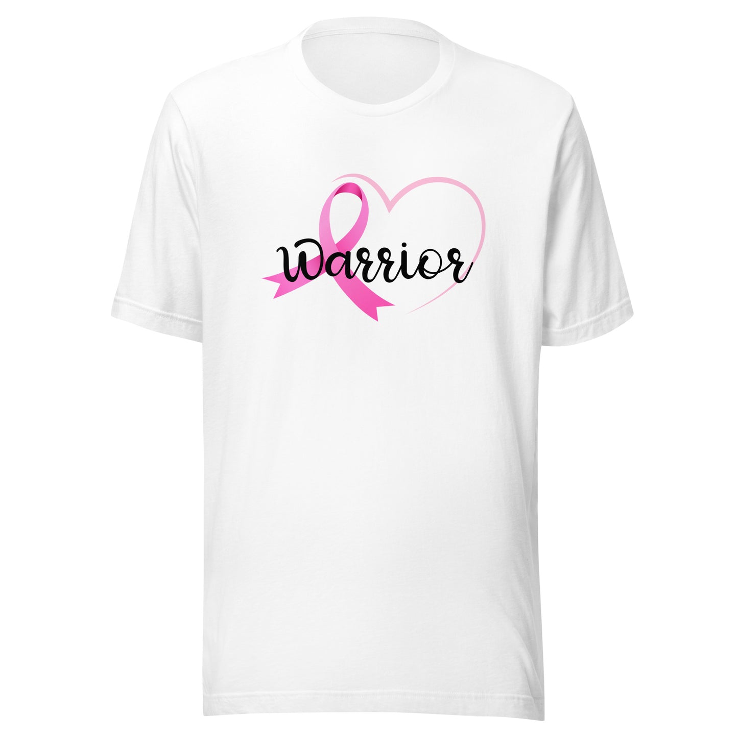 Warrior heart ribbon Unisex t-shirt