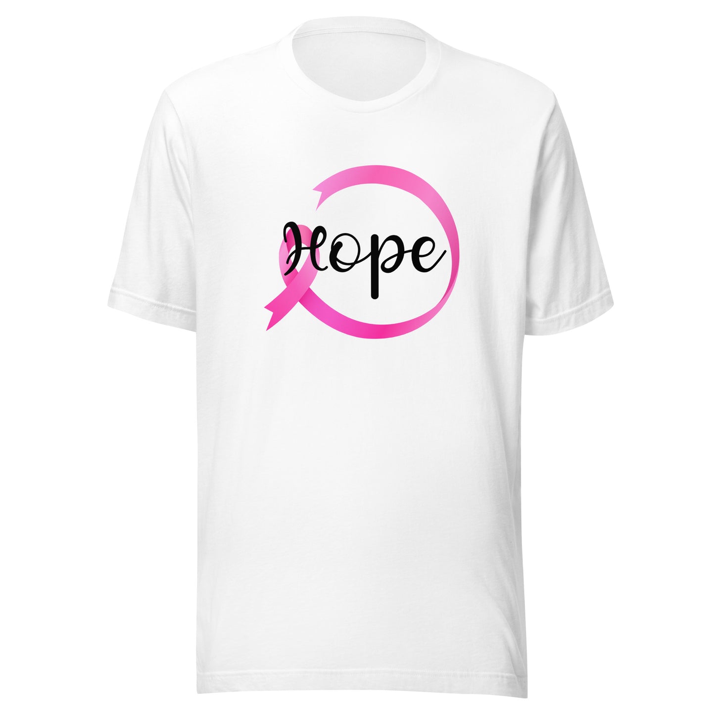 Hope ribbon Unisex t-shirt