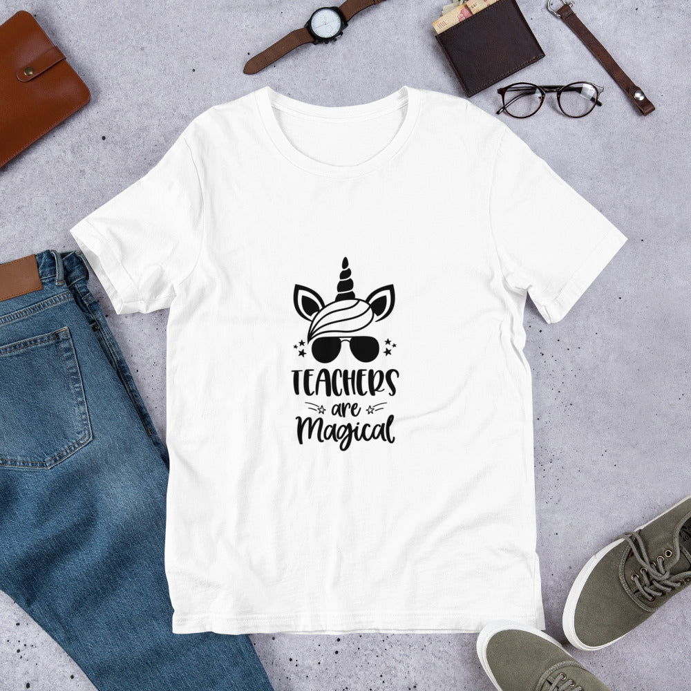 Teachers are magical Unisex t-shirt