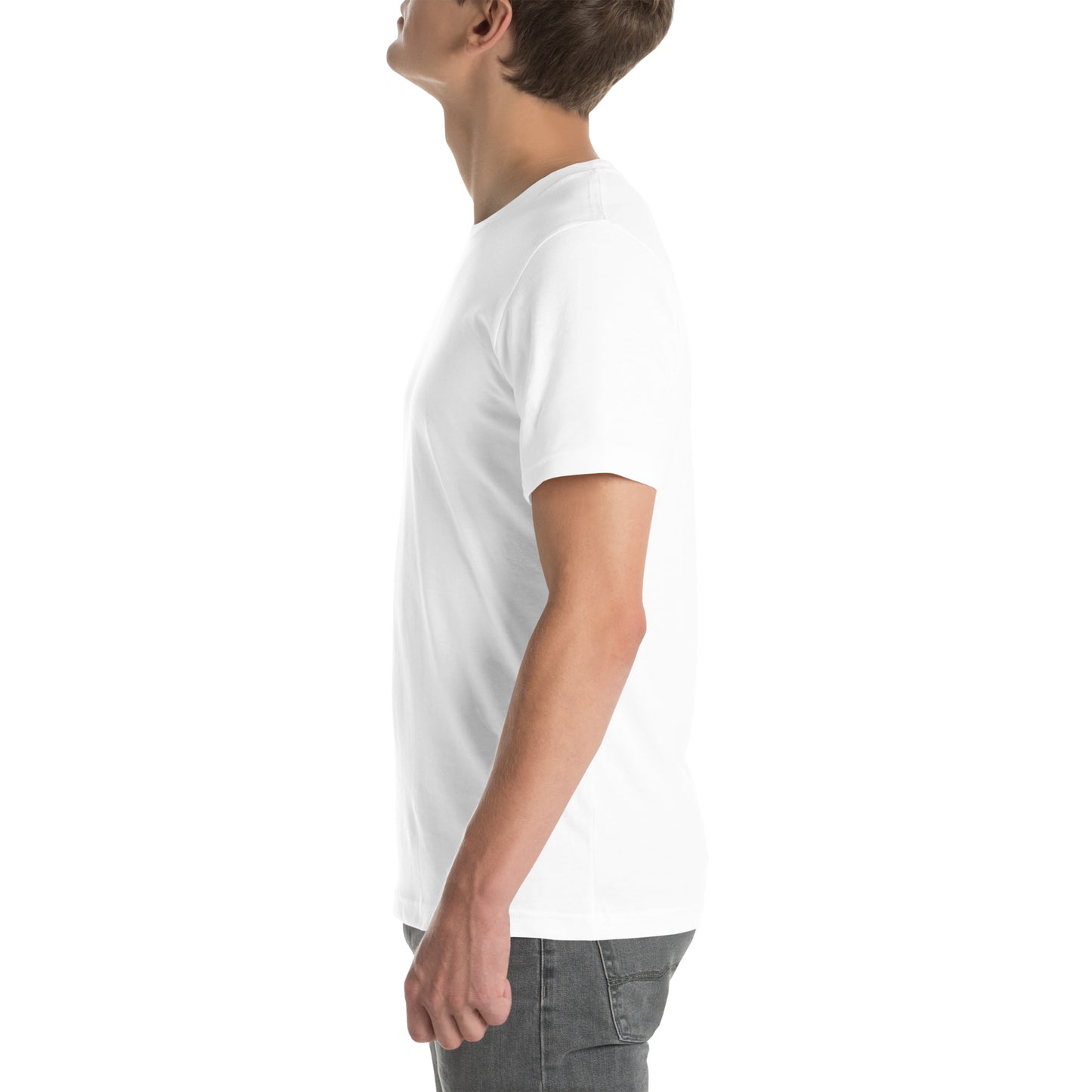 Who let me Unisex t-shirt