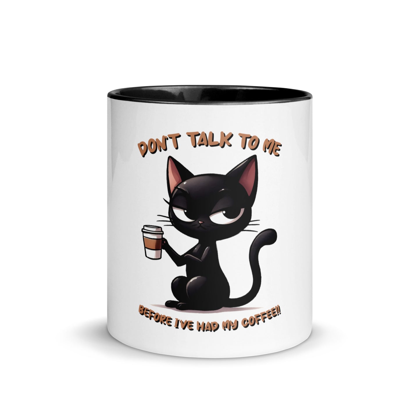 Don’t talk Mug with Color Inside