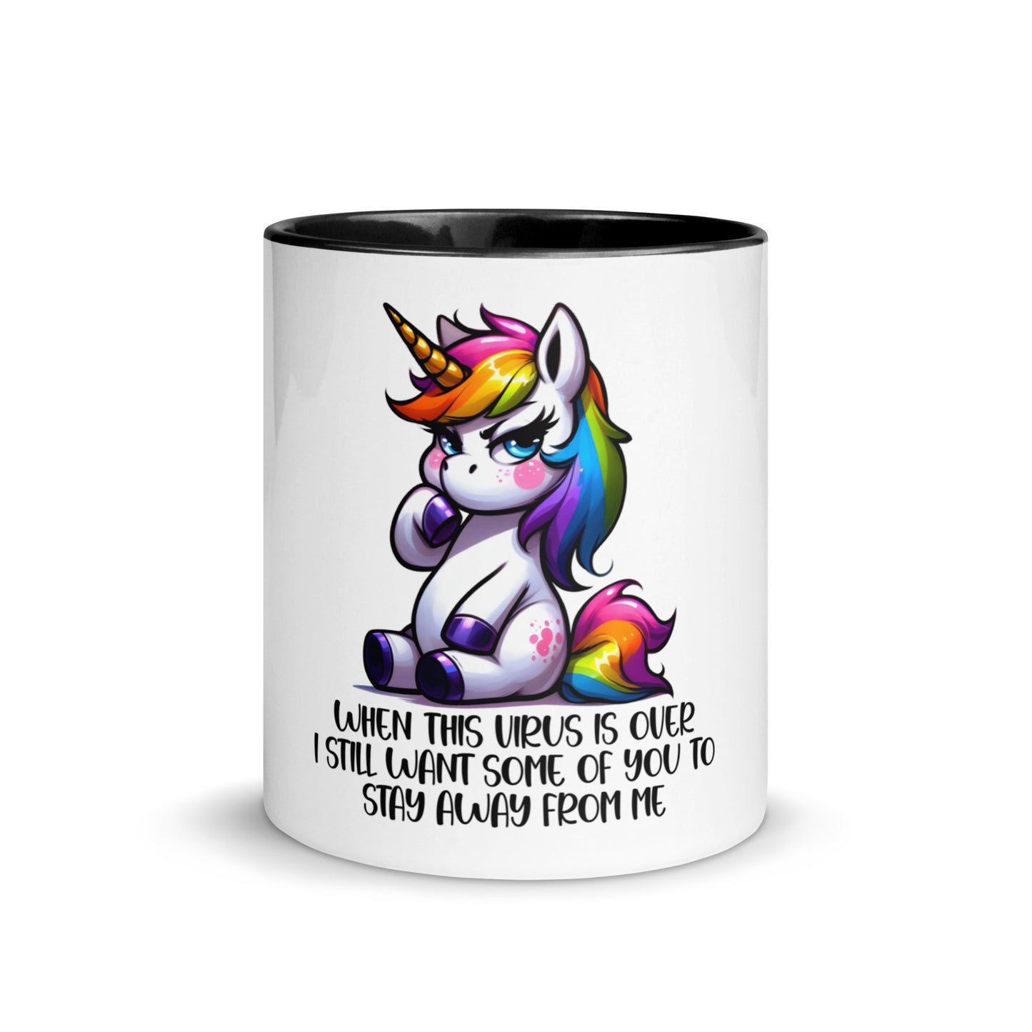 When this virus is over Mug with Color Inside