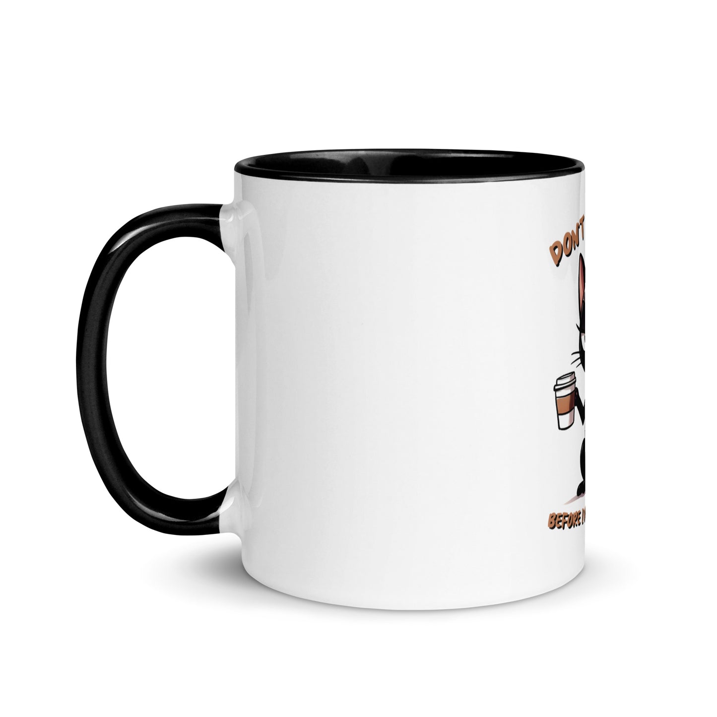 Don’t talk Mug with Color Inside
