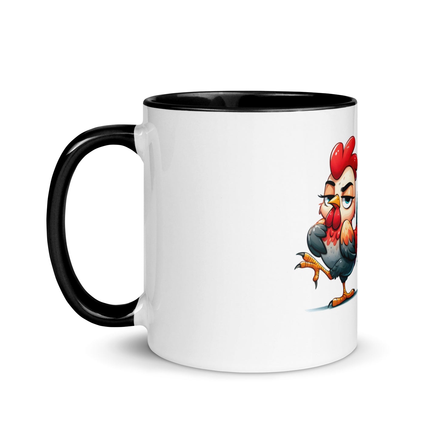I may look calm Mug with Color Inside