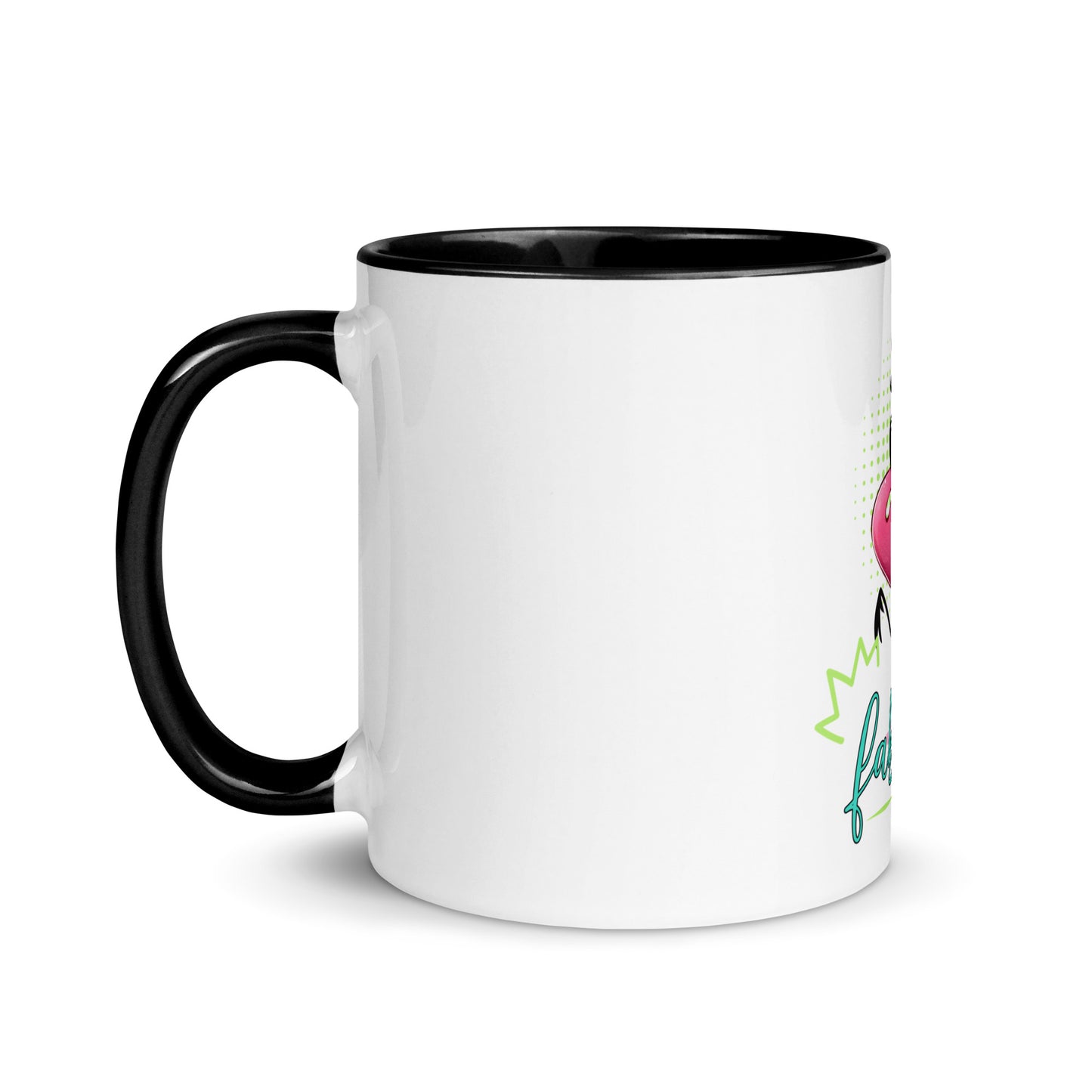 Flocking fabulous Mug with Color Inside