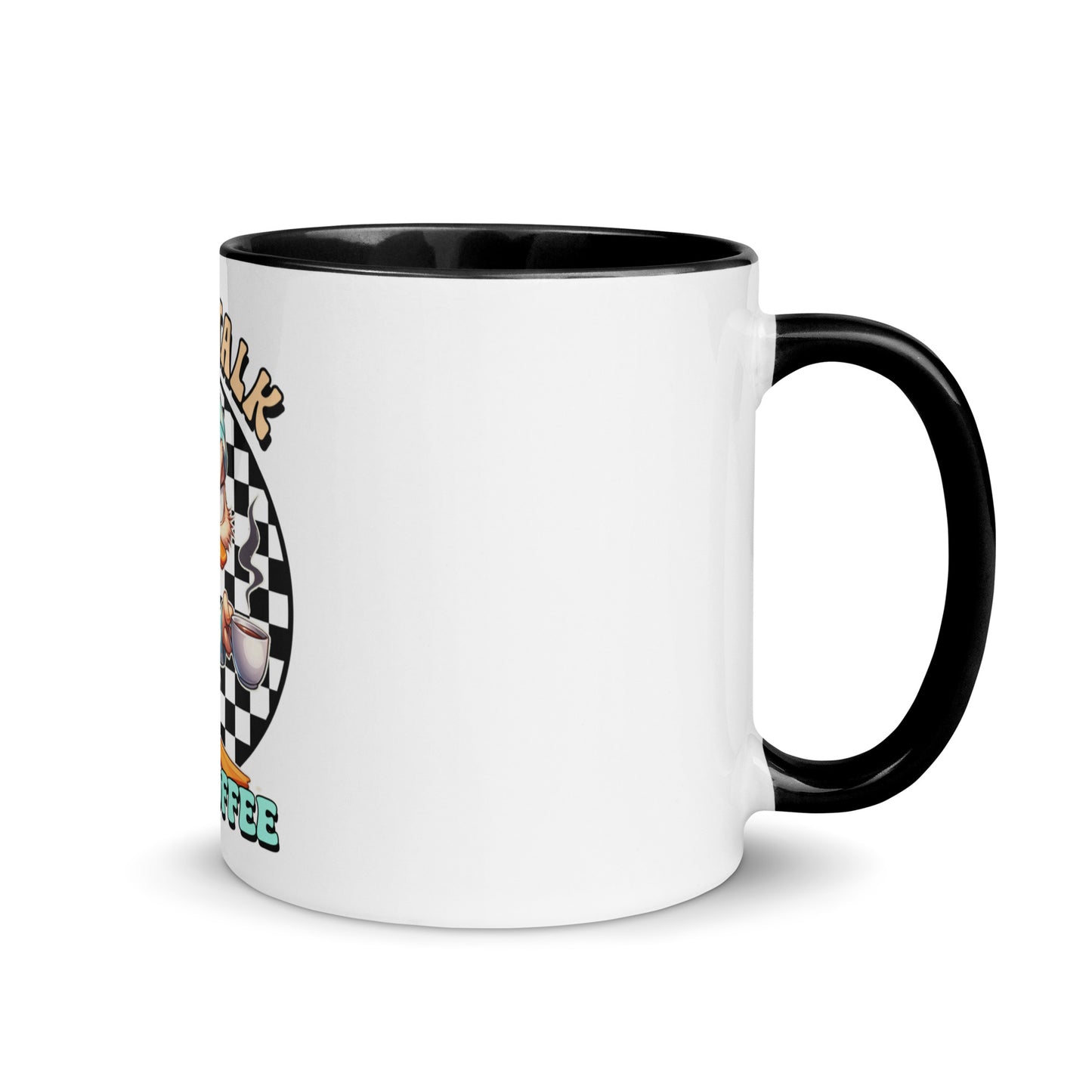 Less talk duck Mug with Color Inside