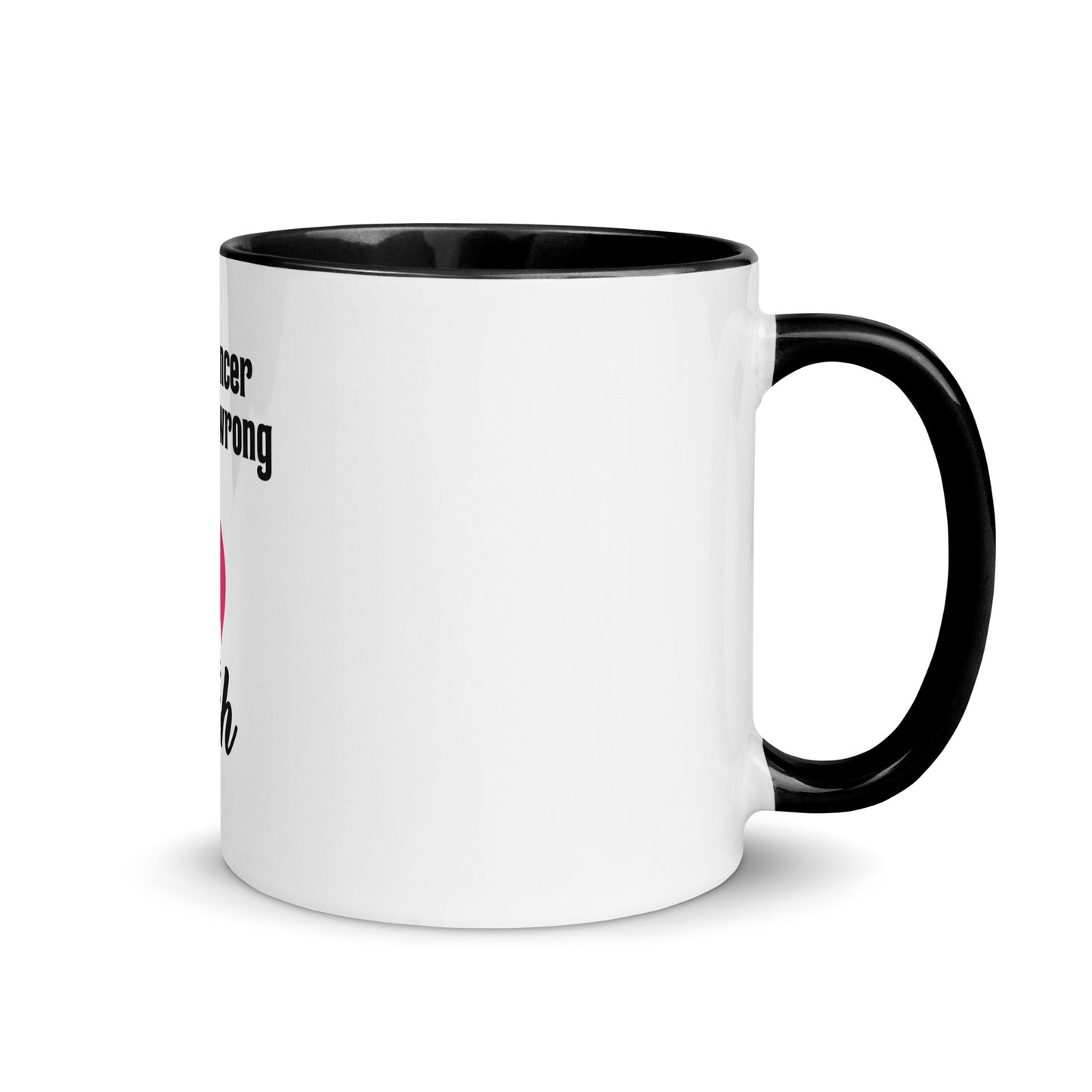 Breast cancer picked Mug with Color Inside