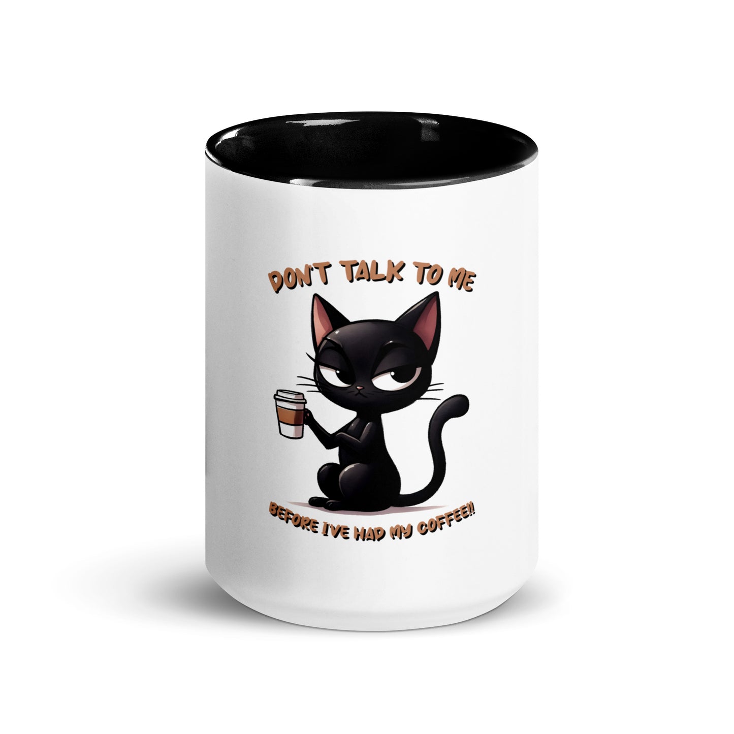 Don’t talk Mug with Color Inside
