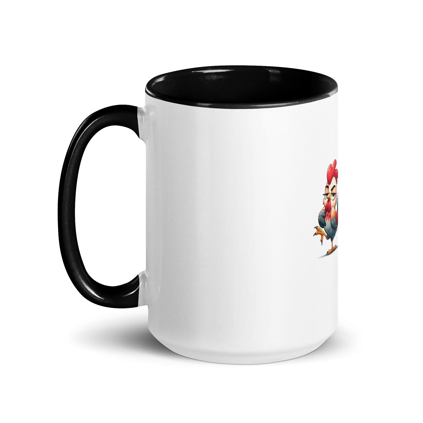 I may look calm Mug with Color Inside