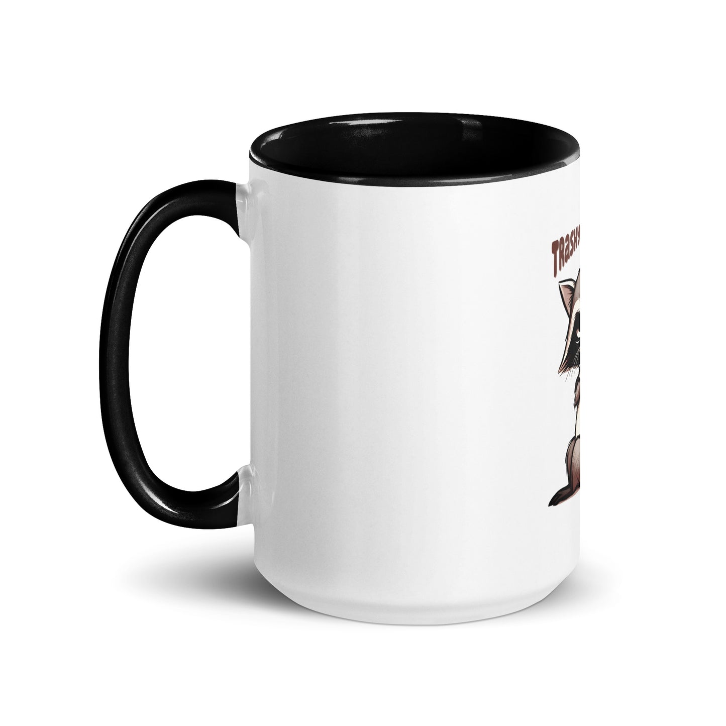 Trashy but classy Mug with Color Inside