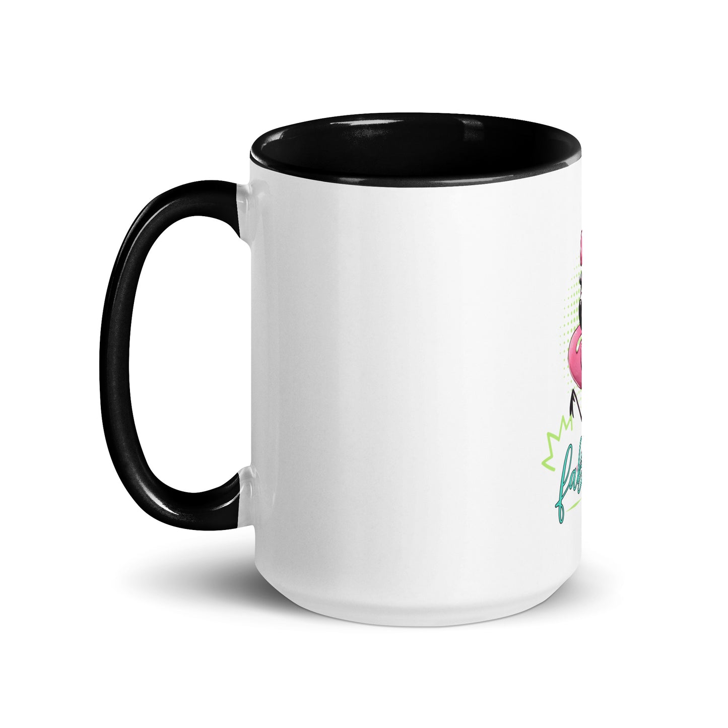 Flocking fabulous Mug with Color Inside