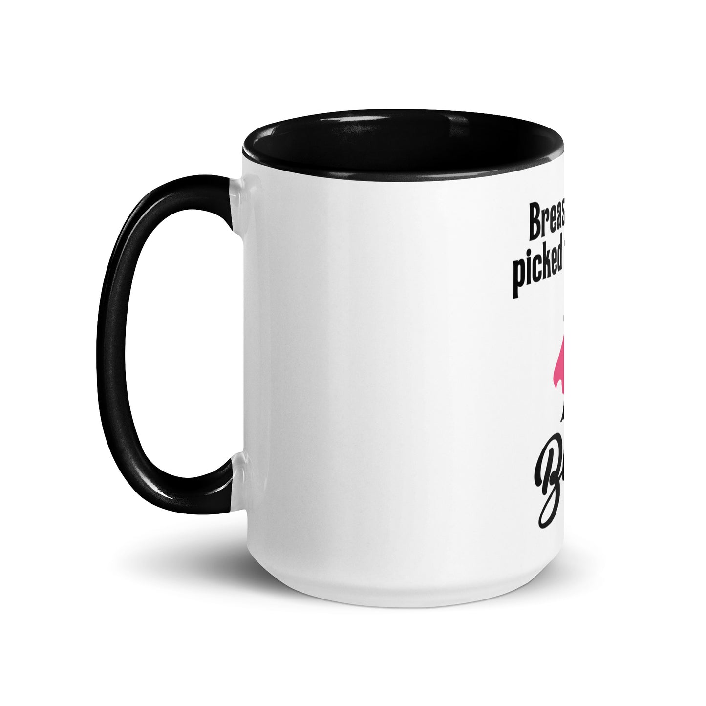 Breast cancer picked Mug with Color Inside