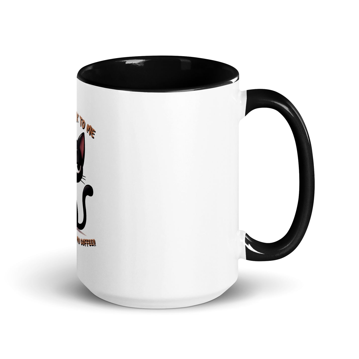 Don’t talk Mug with Color Inside