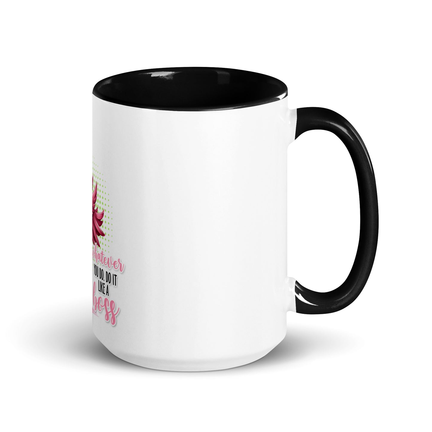 Whatever You do Mug with Color Inside