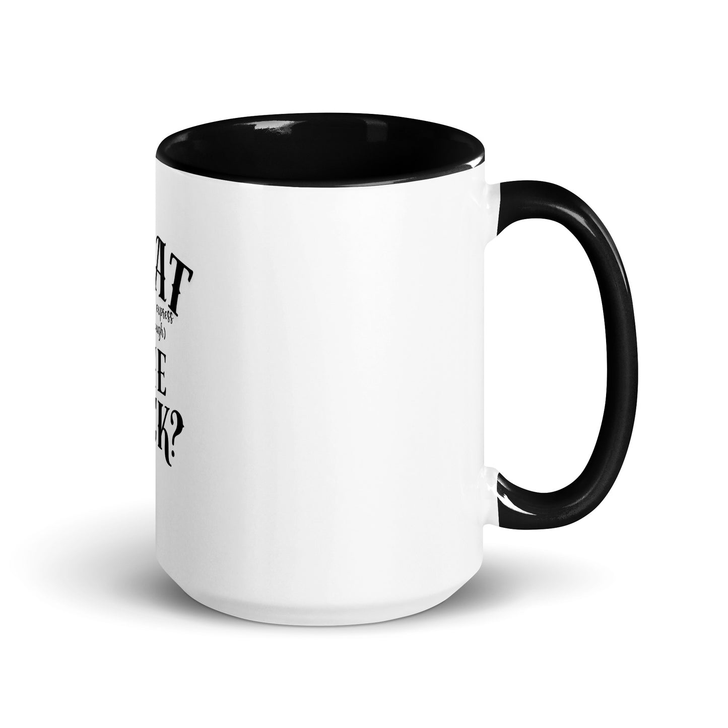 What the fuck Mug with Color Inside